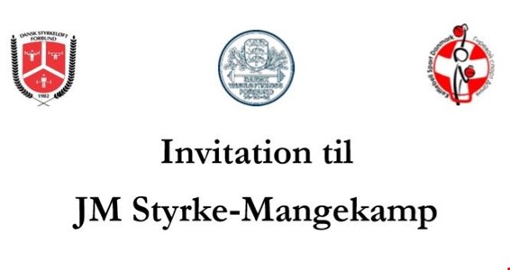 Invitation til JM Styrkemangekamp 2019