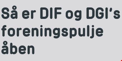 FORENINGSPULJEN I DIF